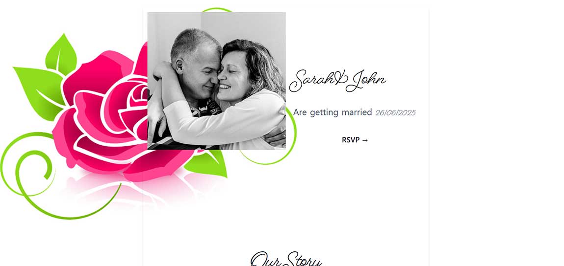 rose theme preview screenshot