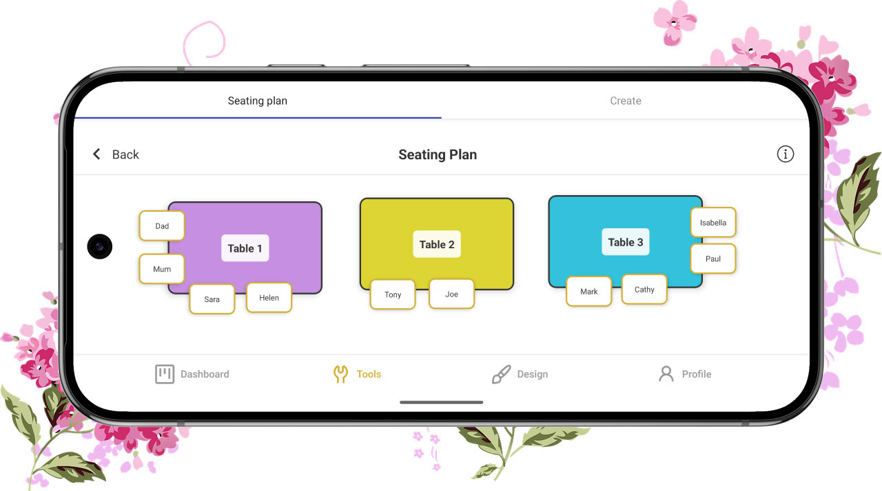 wedding seating planner